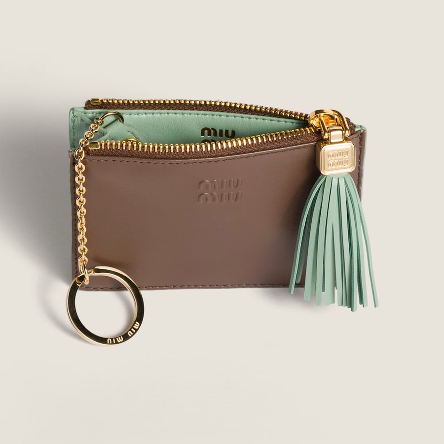 Leather card holder