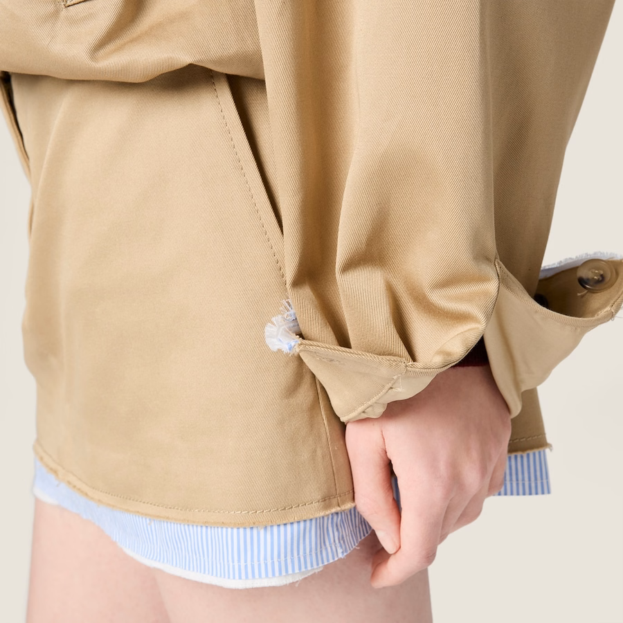 Chino blouson jacket