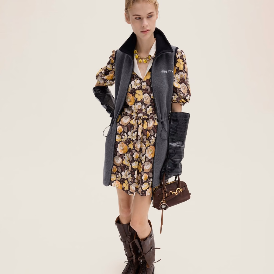 Fleece dress