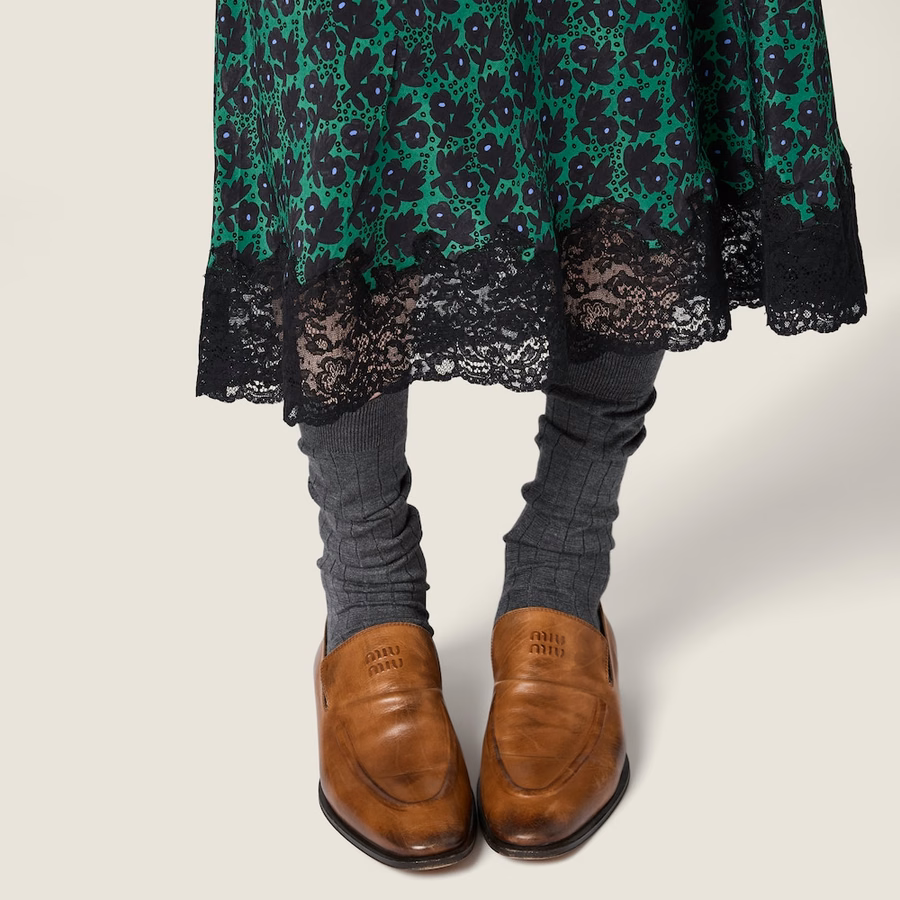 Crêpe de chine dress
