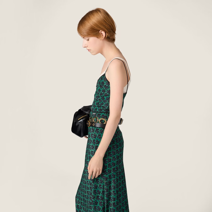 Crêpe de chine dress