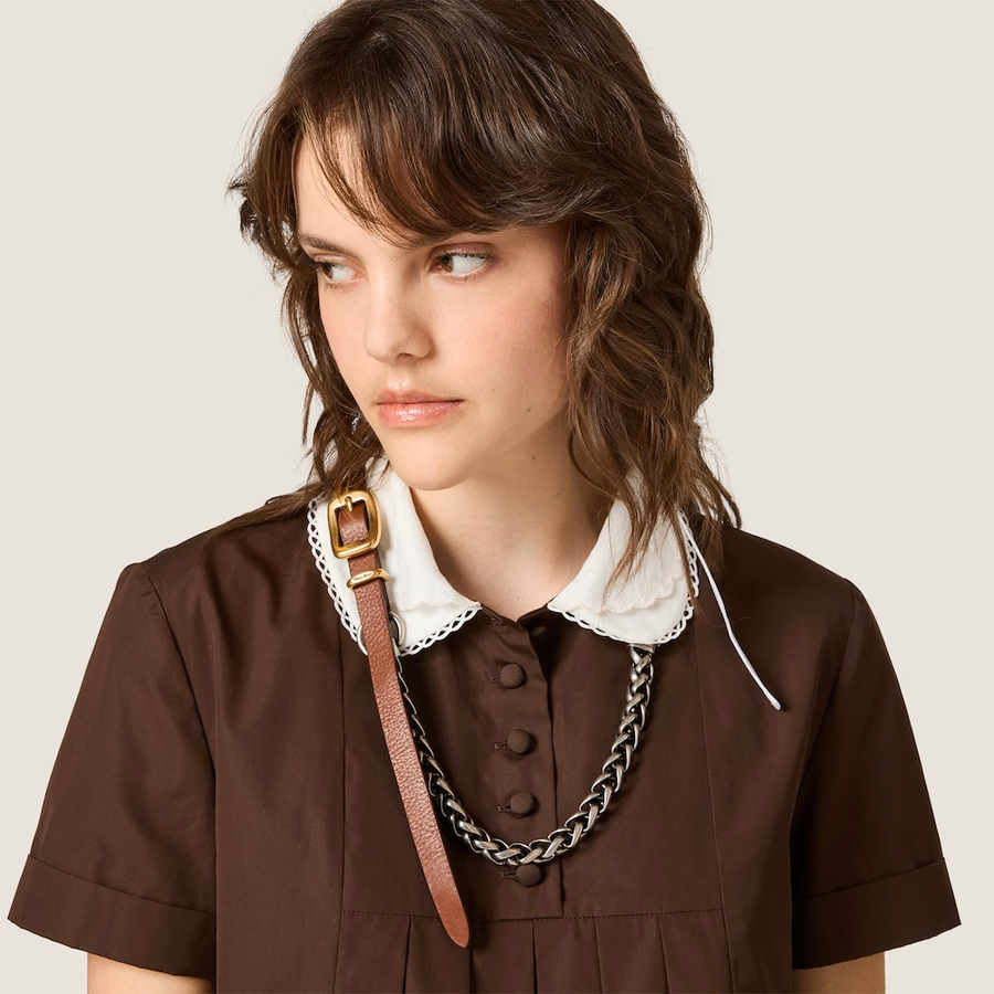 Poplin dress