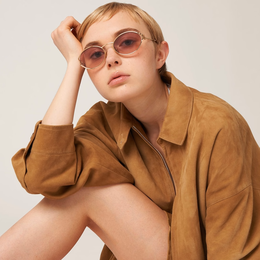 Miu Miu Logo sunglasses
