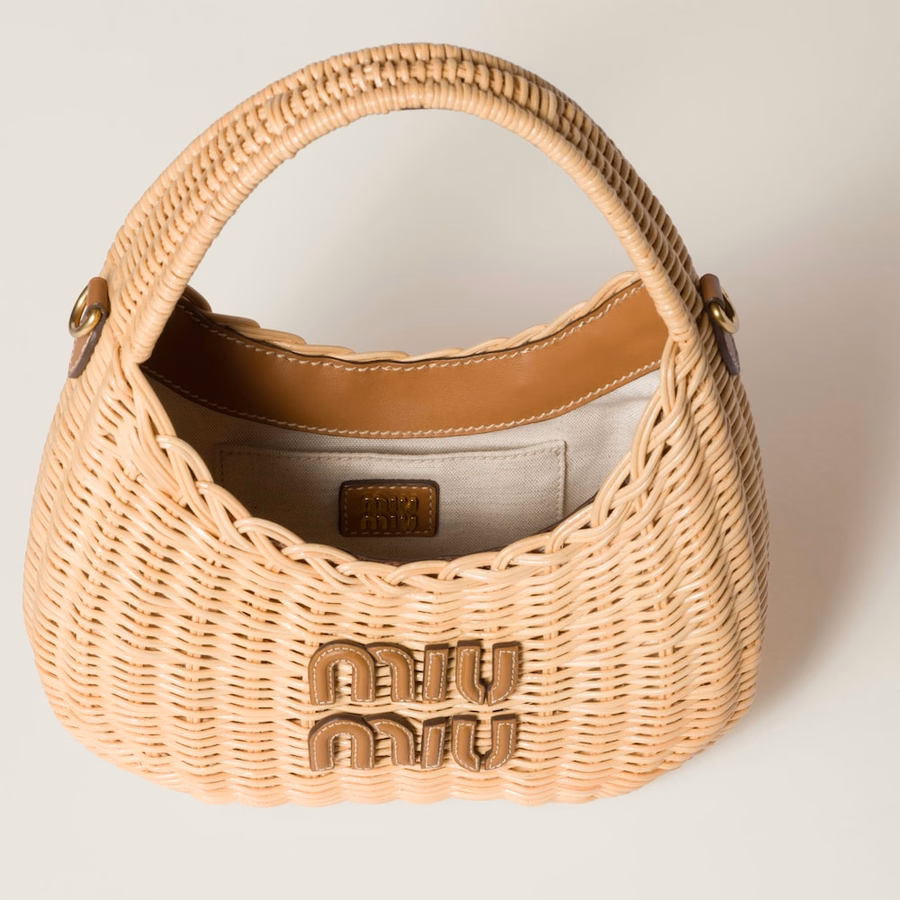 Wander wicker handbag