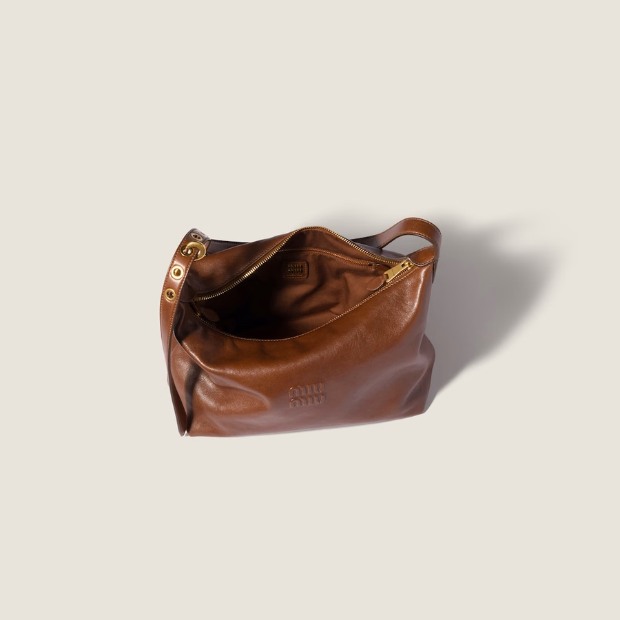 Nappa leather bag