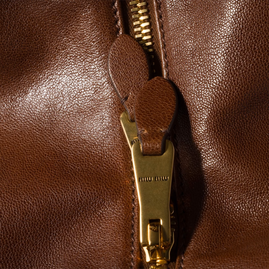 Nappa leather bag