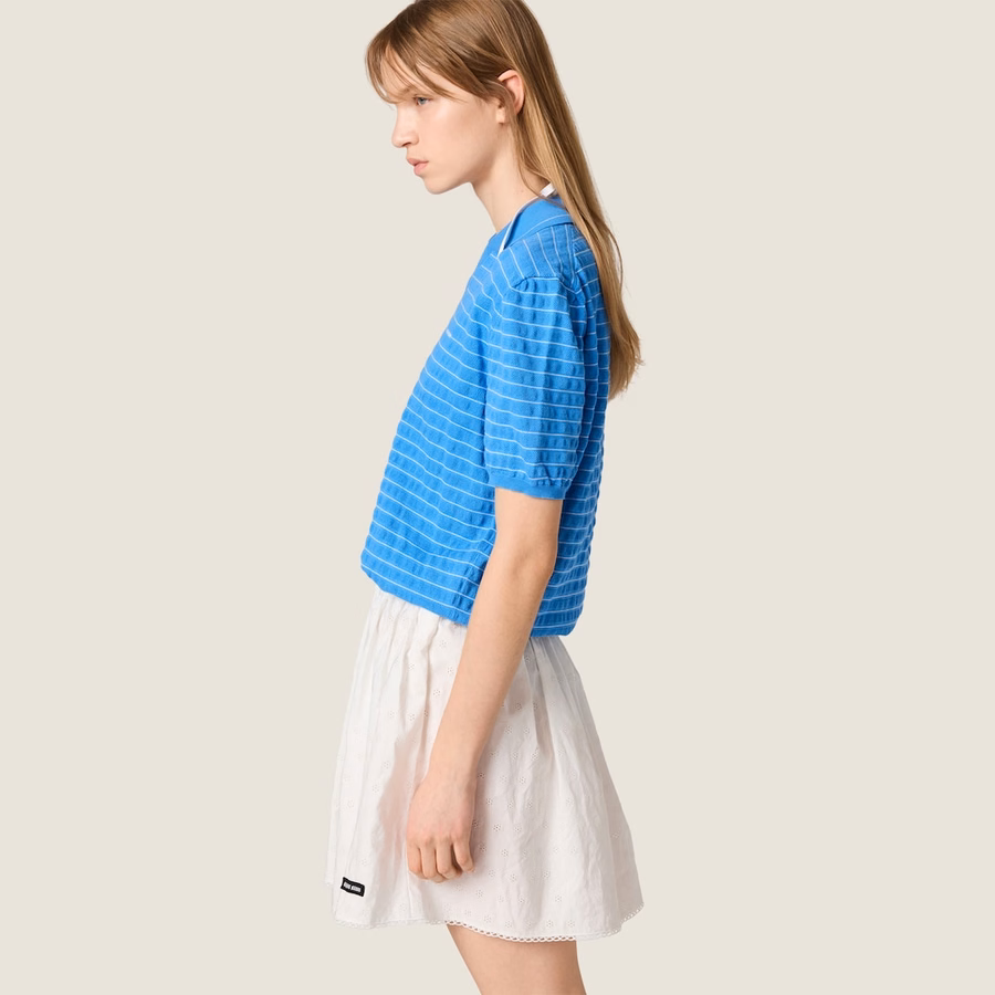 Cotton V-neck sweater