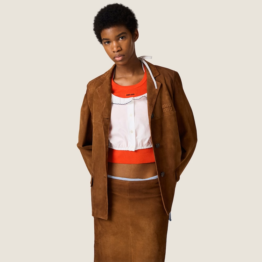 Cotton crew-neck sweater