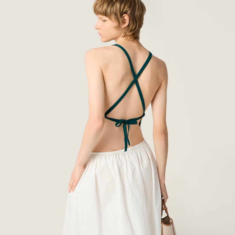 Cotton knit top