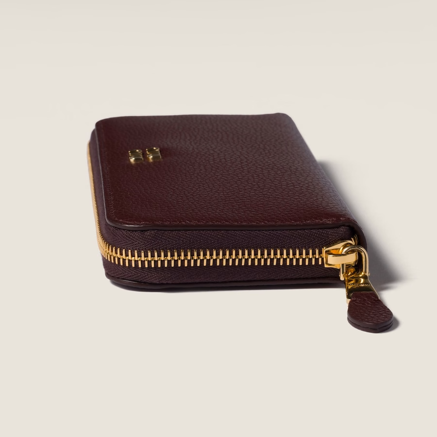 Large leather wallet