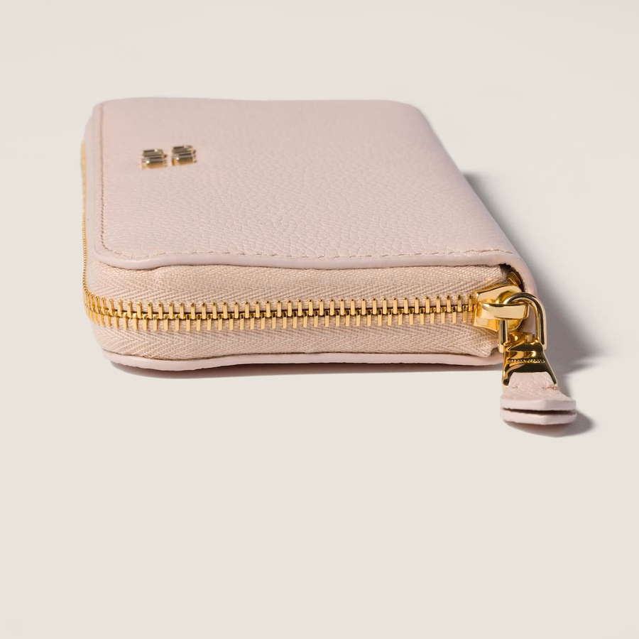 Large leather wallet