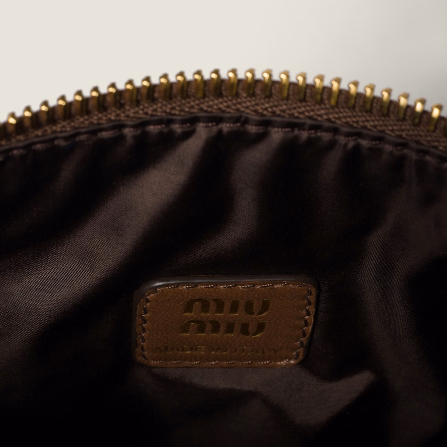 Gabardine pouch