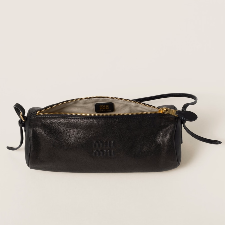 Nappa leather pouch