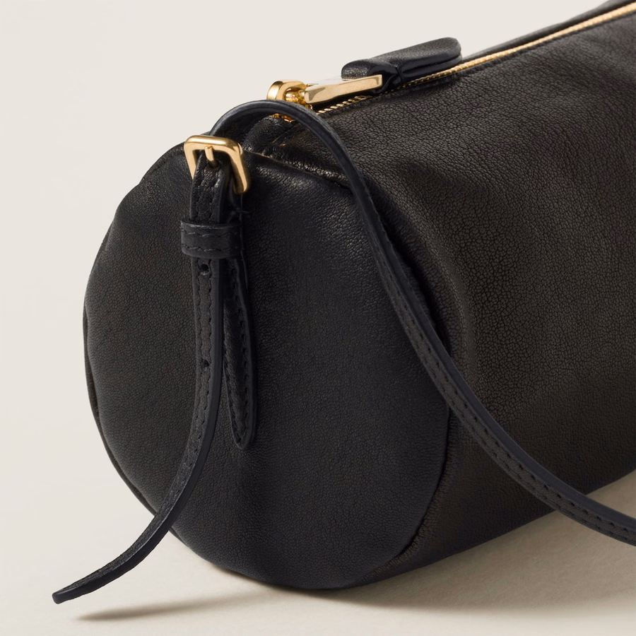Nappa leather pouch