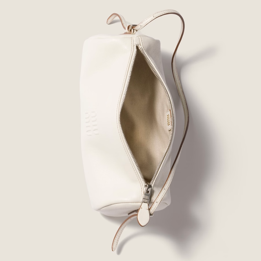 Nappa leather pouch