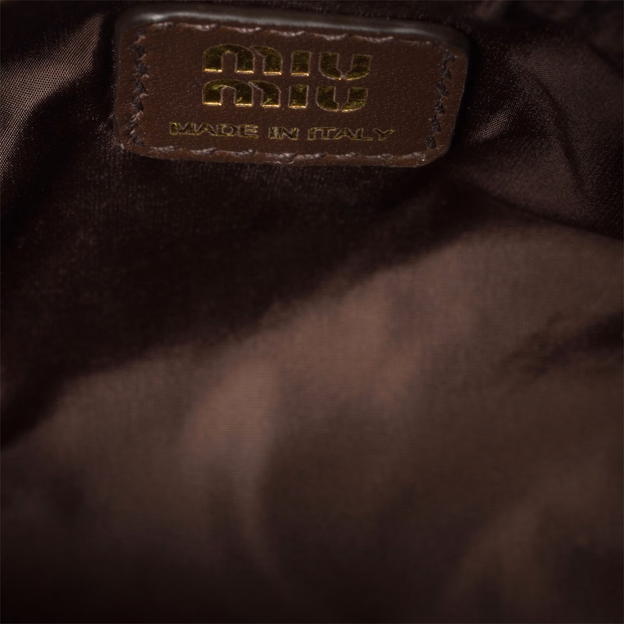 Gabardine pouch