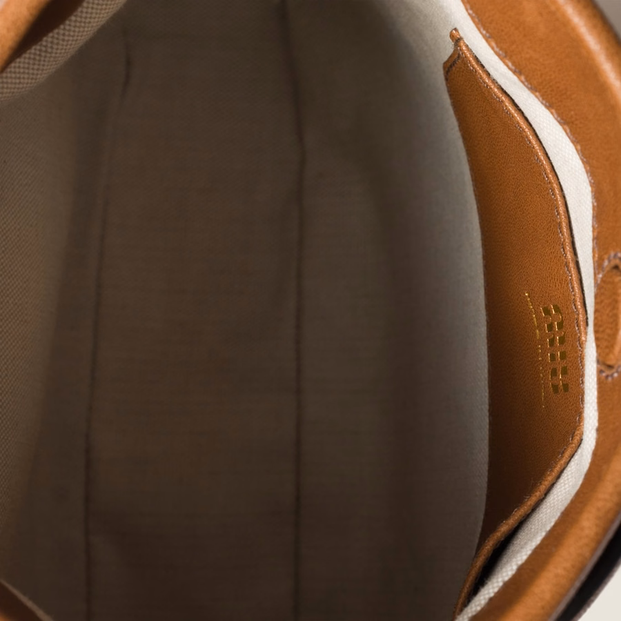 Nappa leather pouch