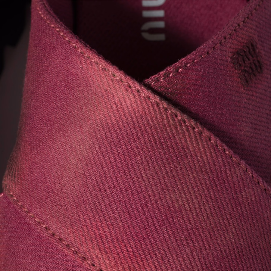 Gabardine sandals