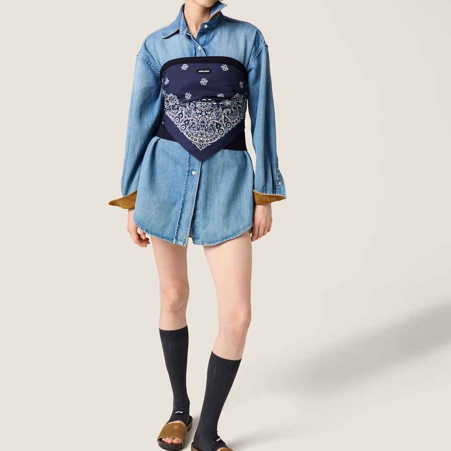 Denim shirt