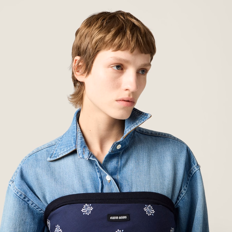 Denim shirt
