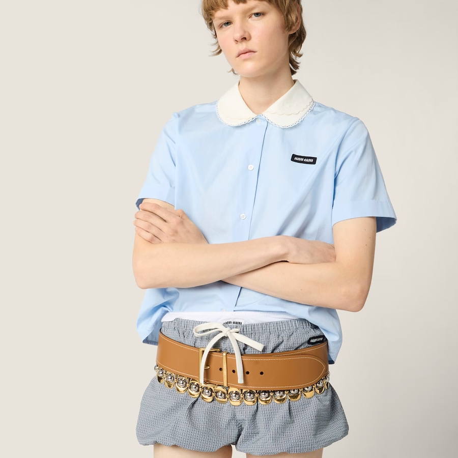 Poplin shirt