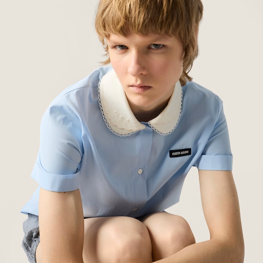 Poplin shirt