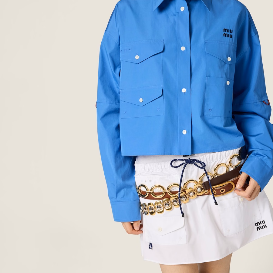 Poplin shirt