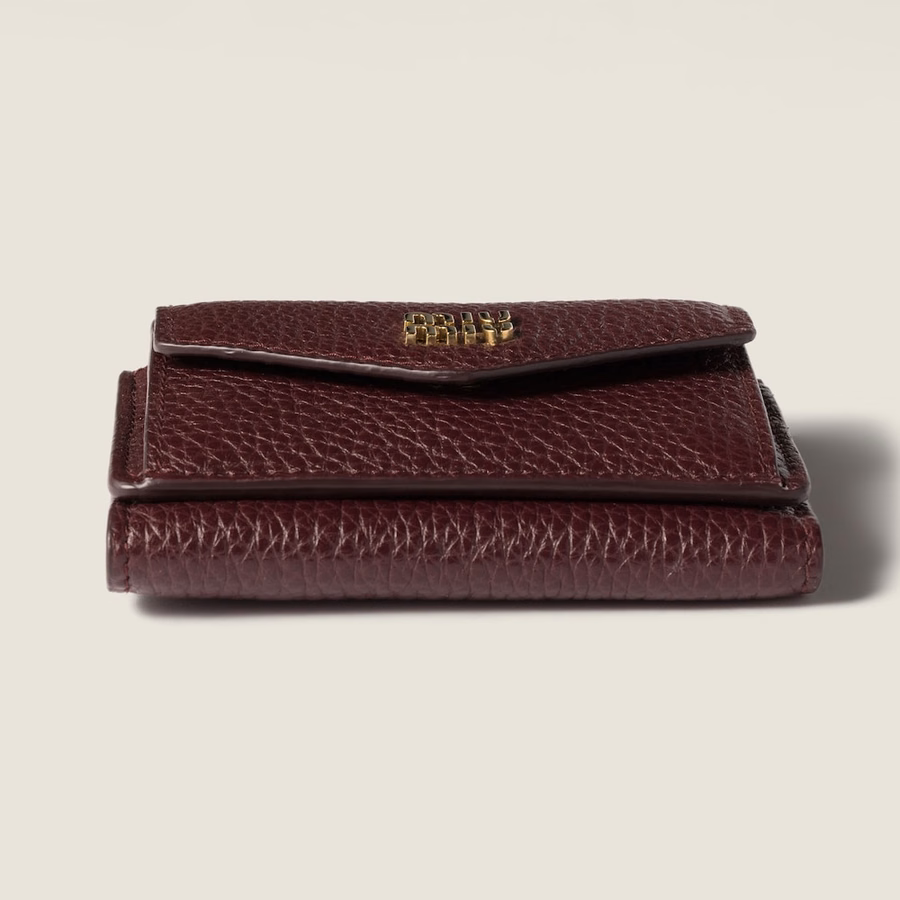 Small leather wallet