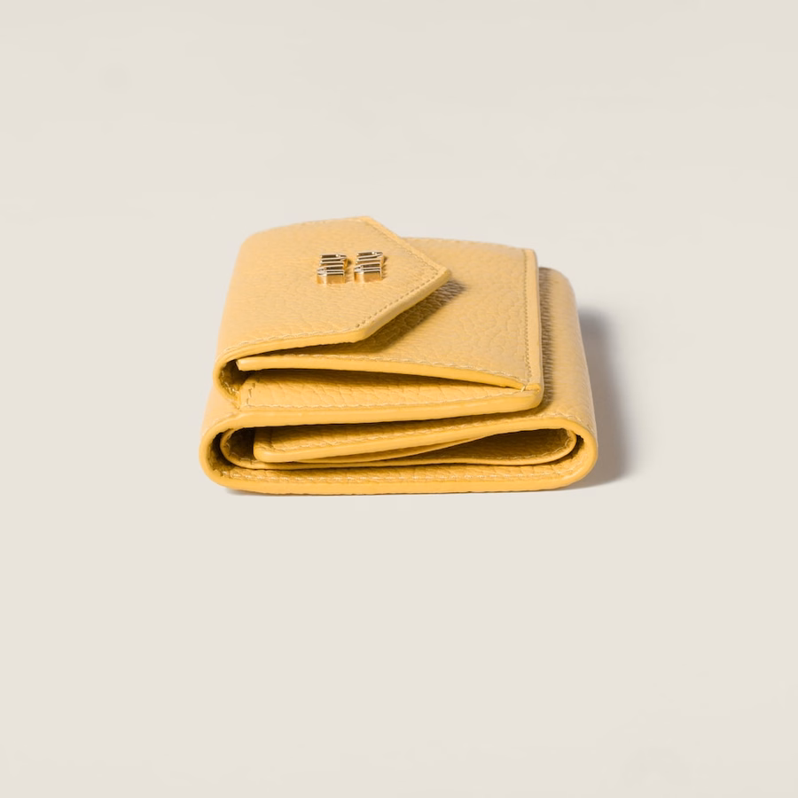 Small leather wallet