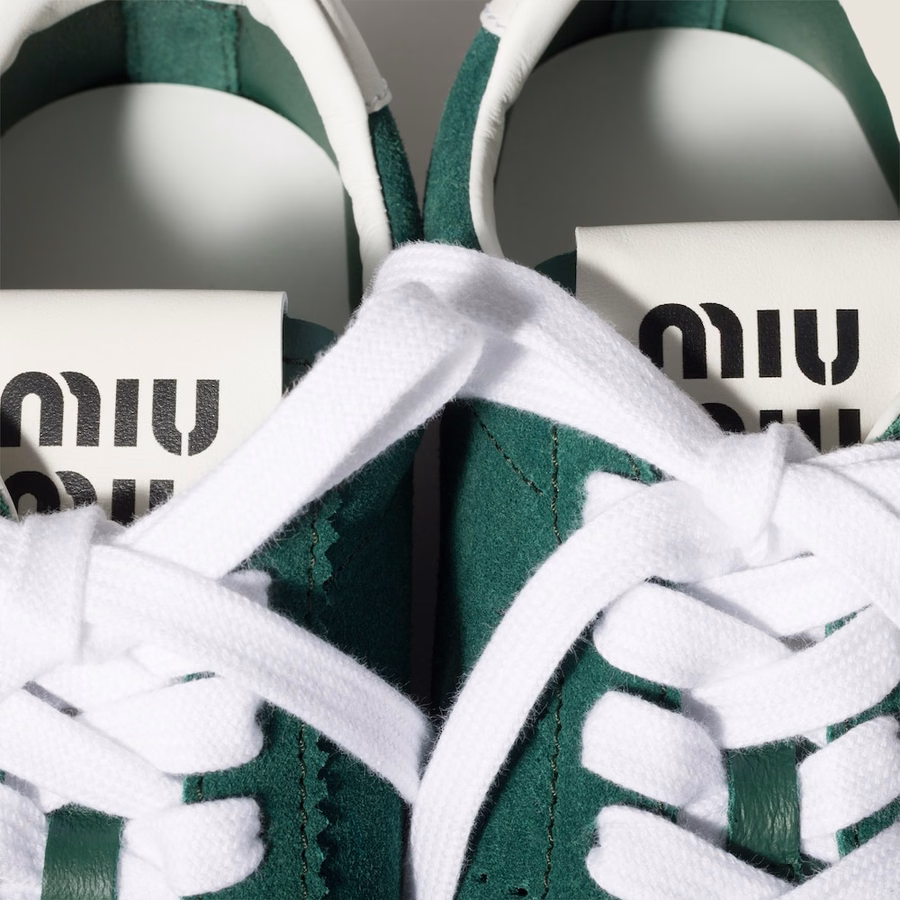 Plume suede sneakers