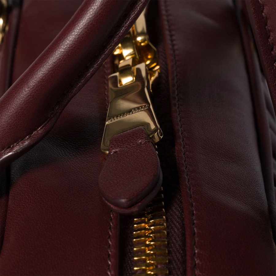Arcadie matelassé nappa leather bag