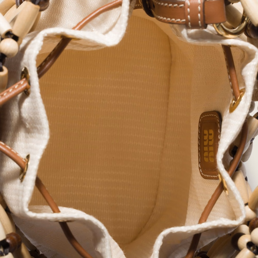 Mesh bucket bag