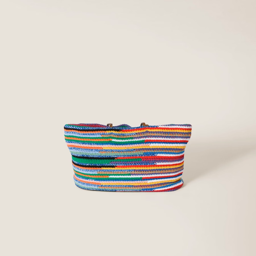 Crochet tote bag