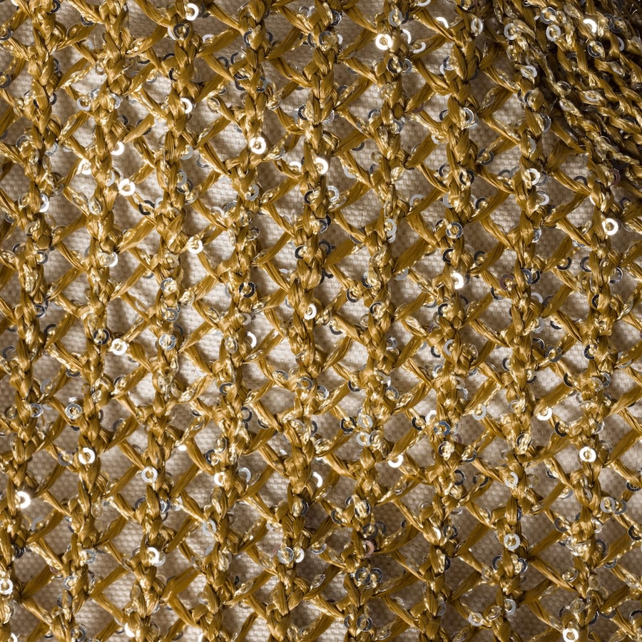 Ivy sequin mesh bag