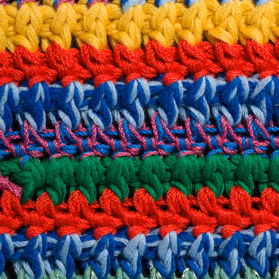 Crochet tote bag